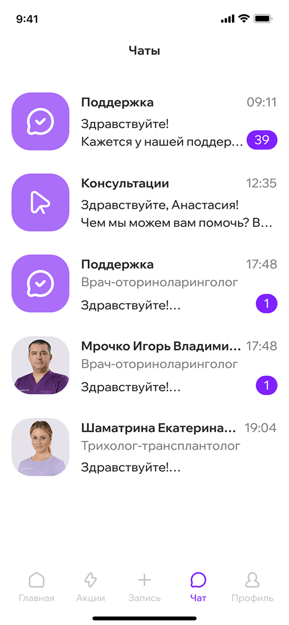 Медиэстетик — чаты
